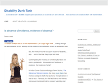 Tablet Screenshot of disabilitydunktank.com